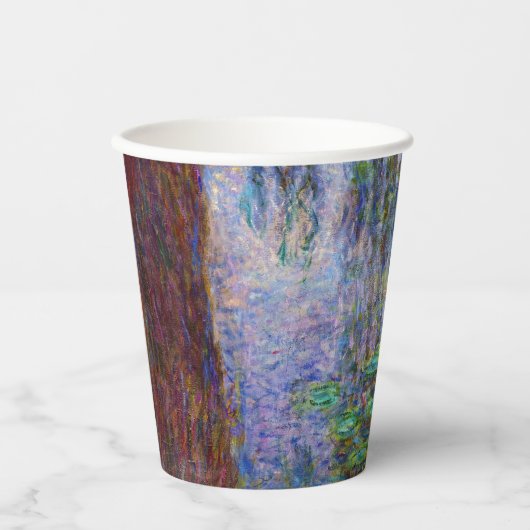 クロードモネ – スイリリー 紙コップ (正面)