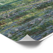 クロードモネ – スイリーと日本の橋 ポスター (角)