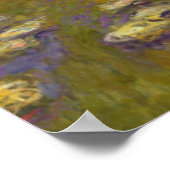 クロードモネ |スイレン湖 ポスター (角)