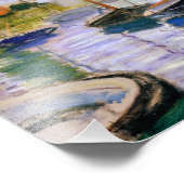 クロードモネ – セーヌ川の帆船 フォトプリント            (角)