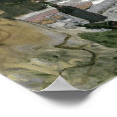 クロードモネ |チャイリー、デジュネール・シュル・エルベ ポスター (角)