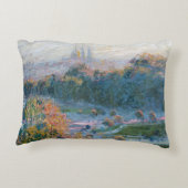 クロードモネ – チュイルリーのビュー，勉強 アクセントクッション (裏面)