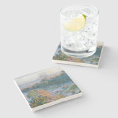 クロードモネ – チュイルリーのビュー，勉強 ストーンコースター (横)