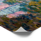 クロードモネ – チュイルリーのビュー，勉強 ポスター (角)