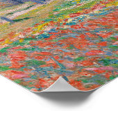 クロードモネ – チューリップフィールズニアザハーグ ポスター (角)