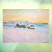 クロードモネ – ノルウェーランドスケープ，ブルーハウス ウィンドウサイン (シート3)