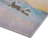 クロードモネ – ノルウェーランドスケープ,ブルーハウス カッティングボード (角)