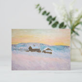 クロードモネ – ノルウェーランドスケープ,ブルーハウス サンキューカード (スタンド正面)