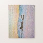 クロードモネ – ノルウェーランドスケープ,ブルーハウス ジグソーパズル (縦)