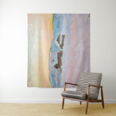 クロードモネ – ノルウェーランドスケープ,ブルーハウス タペストリー (インサイチュ)