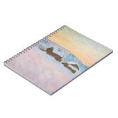 クロードモネ – ノルウェーランドスケープ,ブルーハウス ノートブック (左側)