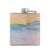 クロードモネ – ノルウェーランドスケープ,ブルーハウス フラスク (裏面)