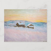 クロードモネ – ノルウェーランドスケープ,ブルーハウス ポストカード (正面)