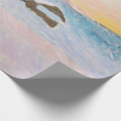 クロードモネ – ノルウェーランドスケープ,ブルーハウス ラッピングペーパー (角)