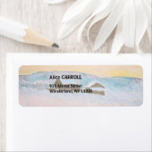 クロードモネ – ノルウェーランドスケープ,ブルーハウス ラベル (インサイチュ)