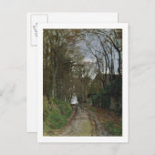 クロードモネ |ノルマンディーのパス ポストカード (正面/裏面)