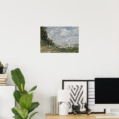 クロードモネ – バッシンダルンテウイル ポスター (ホームオフィス)