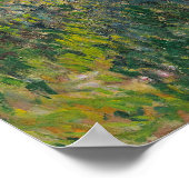 クロードモネ |パラソルを持つ女性 ポスター (角)