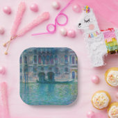 クロードモネ – パラッツォダミュラ ペーパープレート (パーティー)