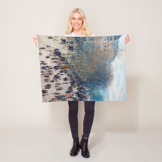 クロードモネ フリースブランケット (インサイチュ)