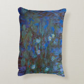 クロードモネ – ブルーウォーターリリー アクセントクッション (裏面(縦))