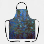 クロードモネ – ブルーウォーターリリー エプロン (正面)