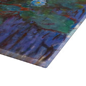 クロードモネ – ブルーウォーターリリー カッティングボード (角)