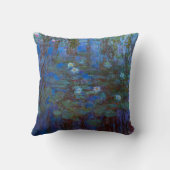 クロードモネ – ブルーウォーターリリー クッション (裏面)