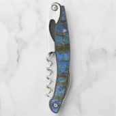 クロードモネ – ブルーウォーターリリー ソムリエナイフ (正面)