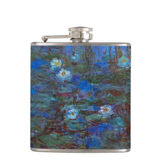 クロードモネ – ブルーウォーターリリー フラスク (正面)