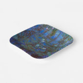 クロードモネ – ブルーウォーターリリー ペーパープレート (傾斜あり)