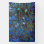 クロードモネ – ブルーウォーターリリー 横断幕 (縦)