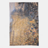 クロードモネ – ブールバードデカプシネズインパリ キッチンタオル (縦)