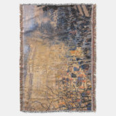 クロードモネ – ブールバードデカプシネズインパリ スローブランケット (正面縦)