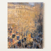 クロードモネ – ブールバードデカプシネズインパリ プランナー手帳 (裏面)