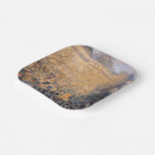 クロードモネ – ブールバードデカプシネズインパリ ペーパープレート (傾斜あり)