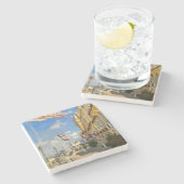 クロードモネ – ホテルデロッシュノワール，トルヴィル ストーンコースター (横)