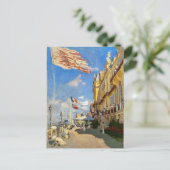 クロードモネ – ホテルデロッシュノワール,トルヴィル ポストカード (スタンド正面)