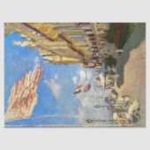 クロードモネ – ホテルデロッシュノワール，トルヴィル 薄葉紙 (正面)