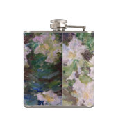 クロードモネ – ホワイトクレマティス フラスク (裏面)