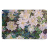 クロードモネ – ホワイトクレマティス マグネット (横)