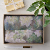 クロードモネ – ホワイトクレマティス 薄葉紙 (ギフト)