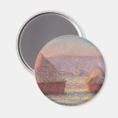 クロードモネ – ホワイトフロストサンライズ マグネット (正面/裏面)