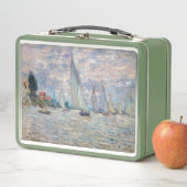 クロードモネ – ボートレガッタアットアルジェンティーユ メタルランチボックス (インサイチュ)
