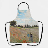 クロードモネ – ポピーフィールド エプロン (正面)