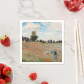 クロードモネ – ポピーフィールド スタンダードカクテルナプキン (インサイチュ)