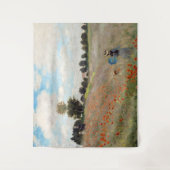 クロードモネ – ポピーフィールド タペストリー (正面)