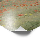 クロードモネ – ポピーフィールド フォトプリント            (角)