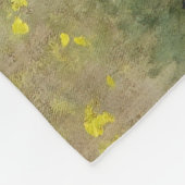 クロードモネ – ポピーフィールド フリースブランケット (角)