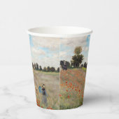 クロードモネ – ポピーフィールド 紙コップ (右)
